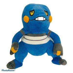 2007 Pokemon Croagunk Plush Interactive